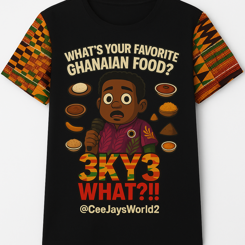 Kente Heritage Short Sleeve T-Shirt – CeejaysWorld2 Collection