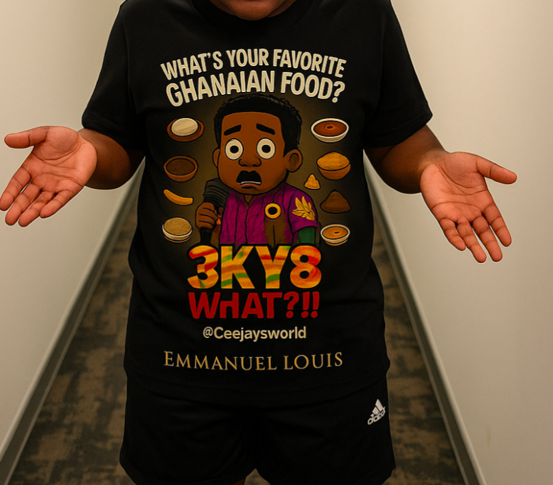 What’s Your Favorite Food?” – 3KY3 “WHAT?!” Tee by @CeejaysWorld2