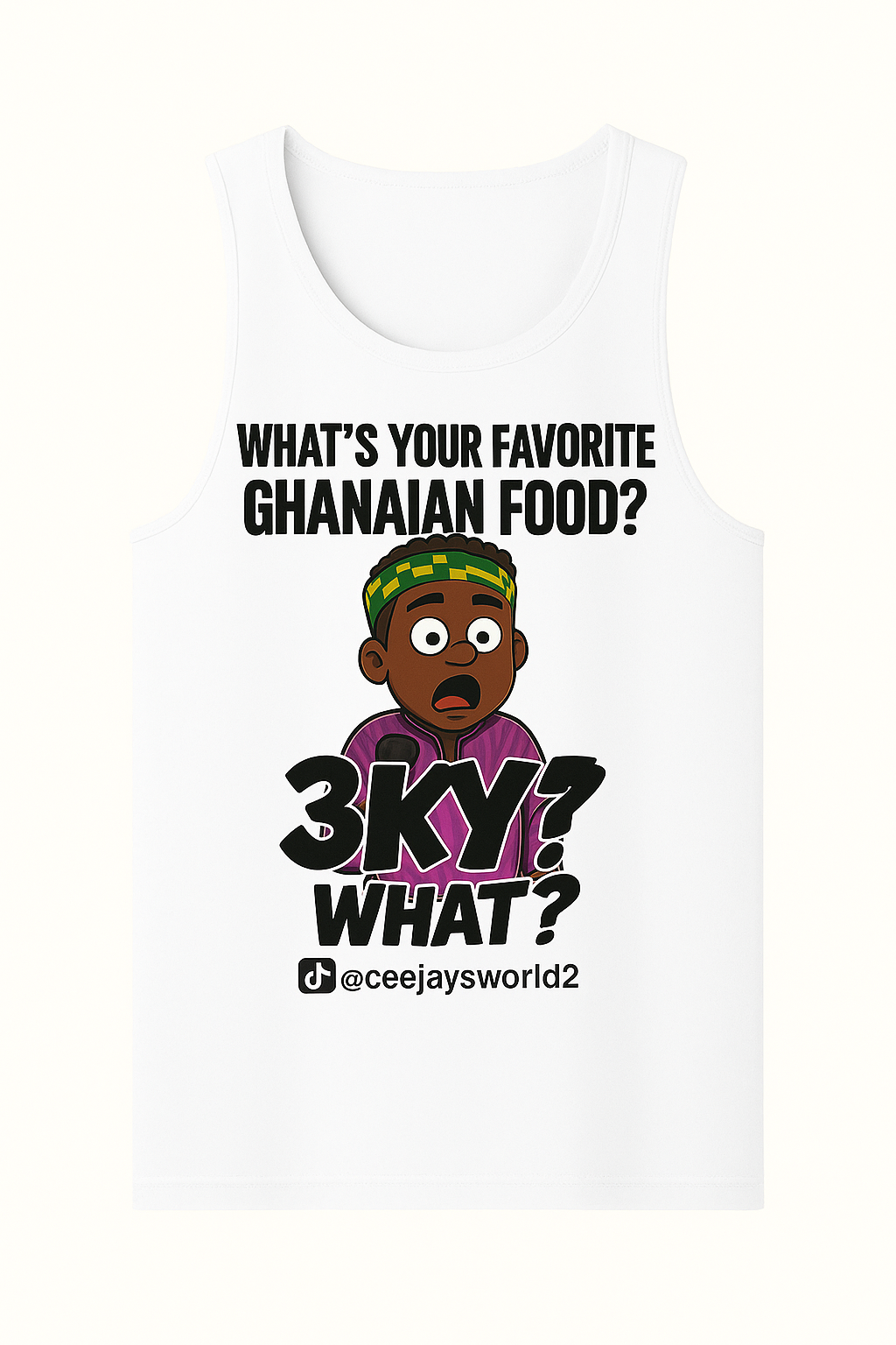 “WHAT?!” Viral Sports Tank – by @ceejaysworld2